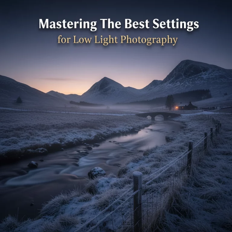 Read more about the article Mastering The Best Settings for Low Light Photography