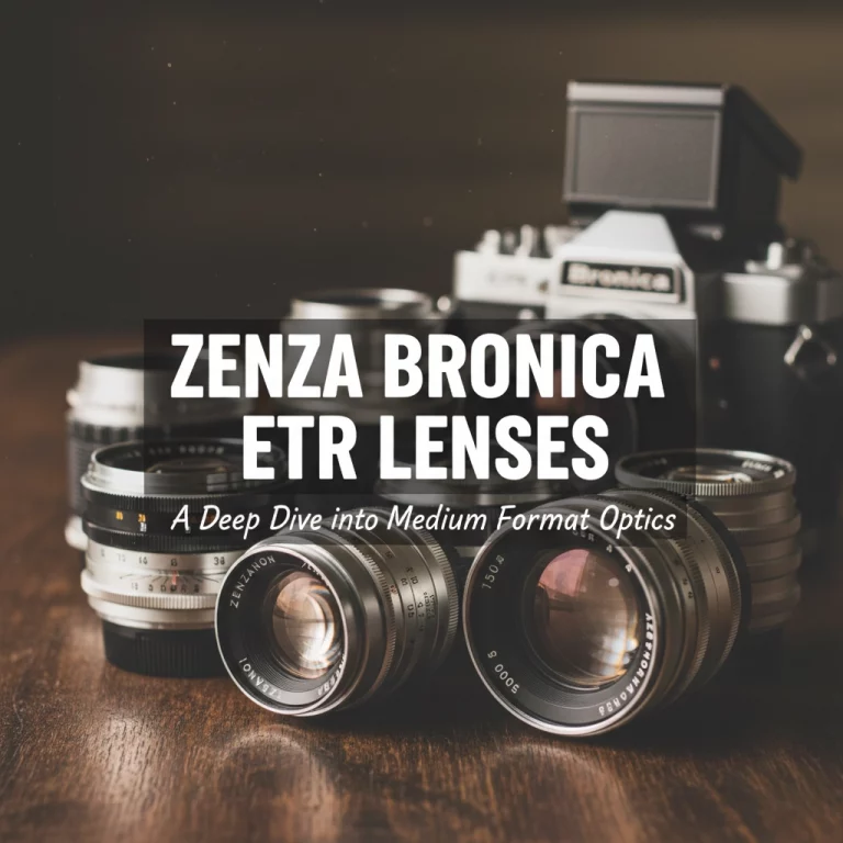 Zenza Bronica ETR Lenses