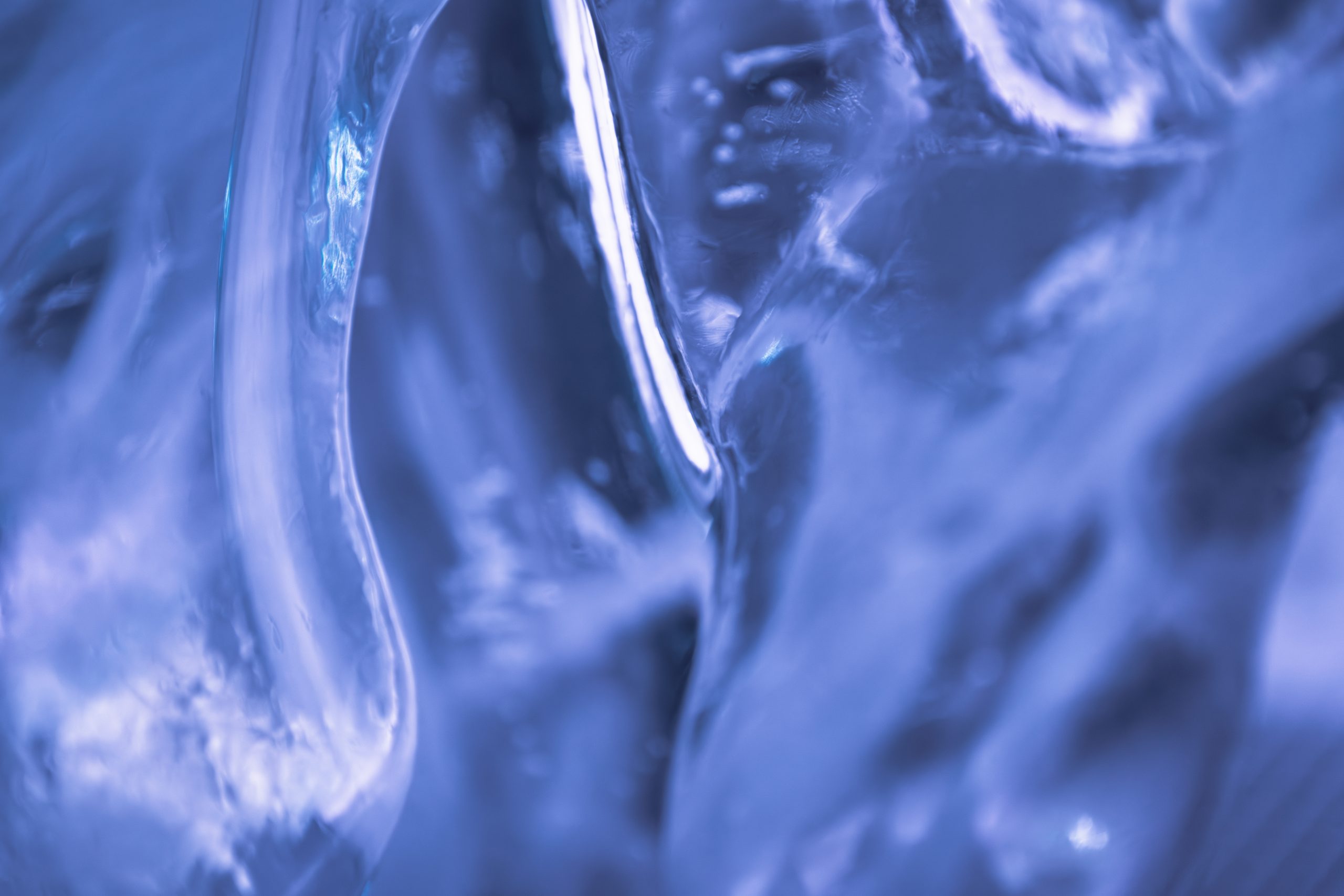 Abstract Ice: A 5-Photo Collection of Blue-Grey Abstract Photography 4 Abstract Photography with Ice