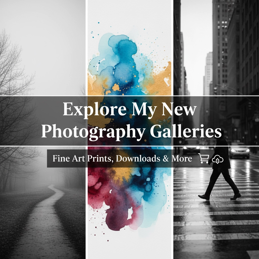 Explore My New Photography Galleries: Fine Art Prints, Downloads & More