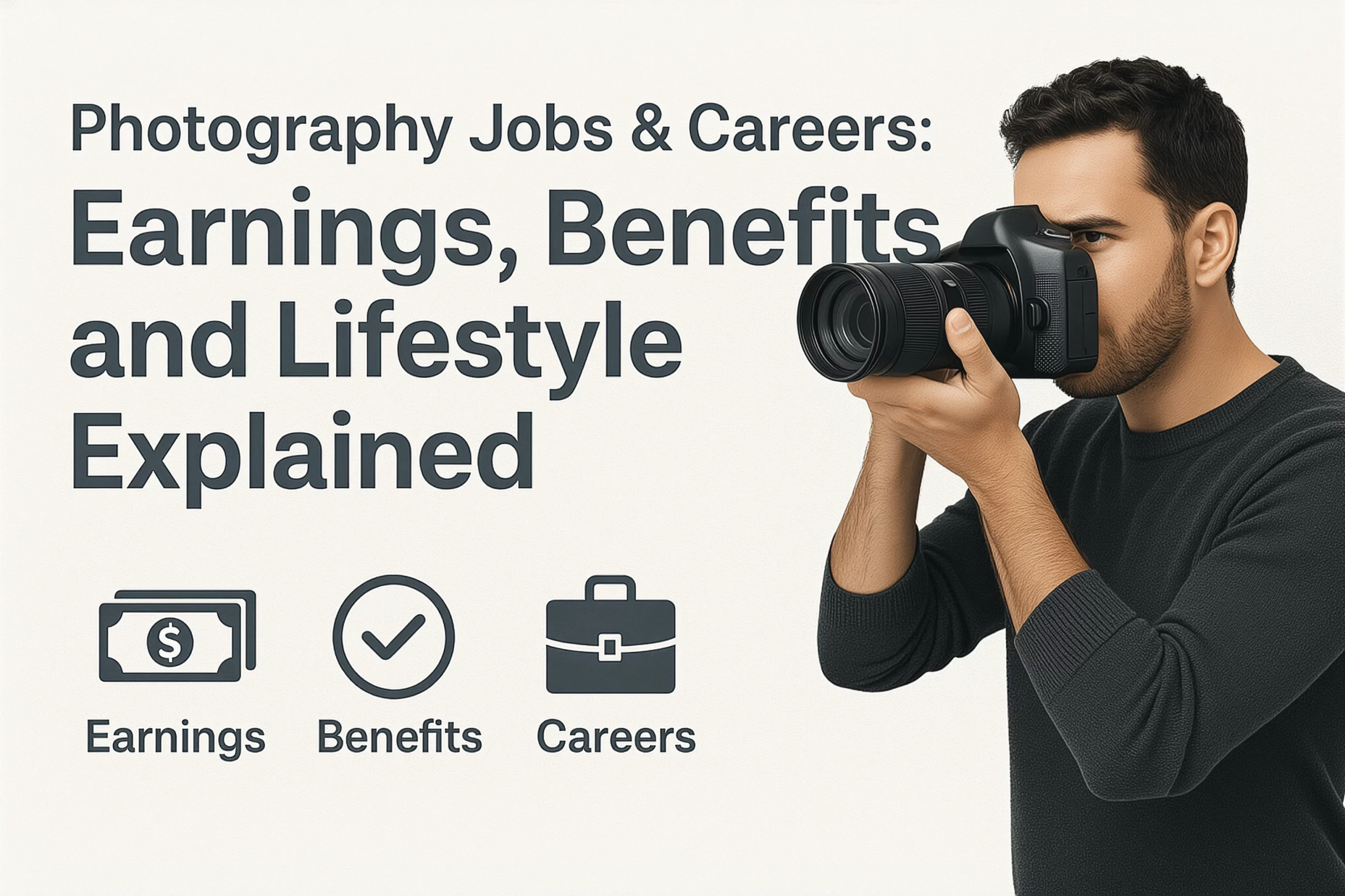 Photography Jobs and Careers: Earnings, Benefits, and Lifestyle Explained