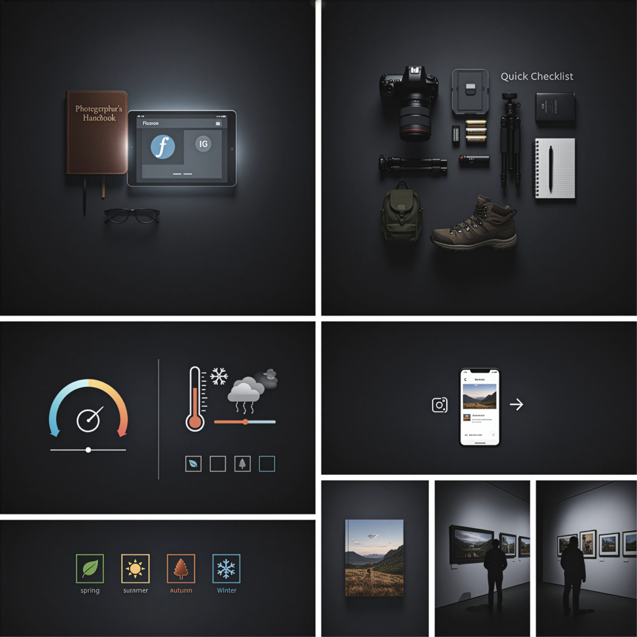 Guide to Landscape and Seasonal Photography,Spring Landscapes,Summer Landscapes,Autumn Landscapes,Winter Landscapes