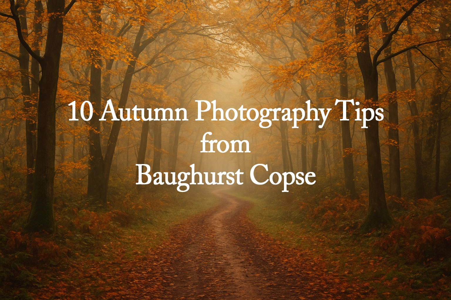 10 autumn photography tips from baughurst copse
