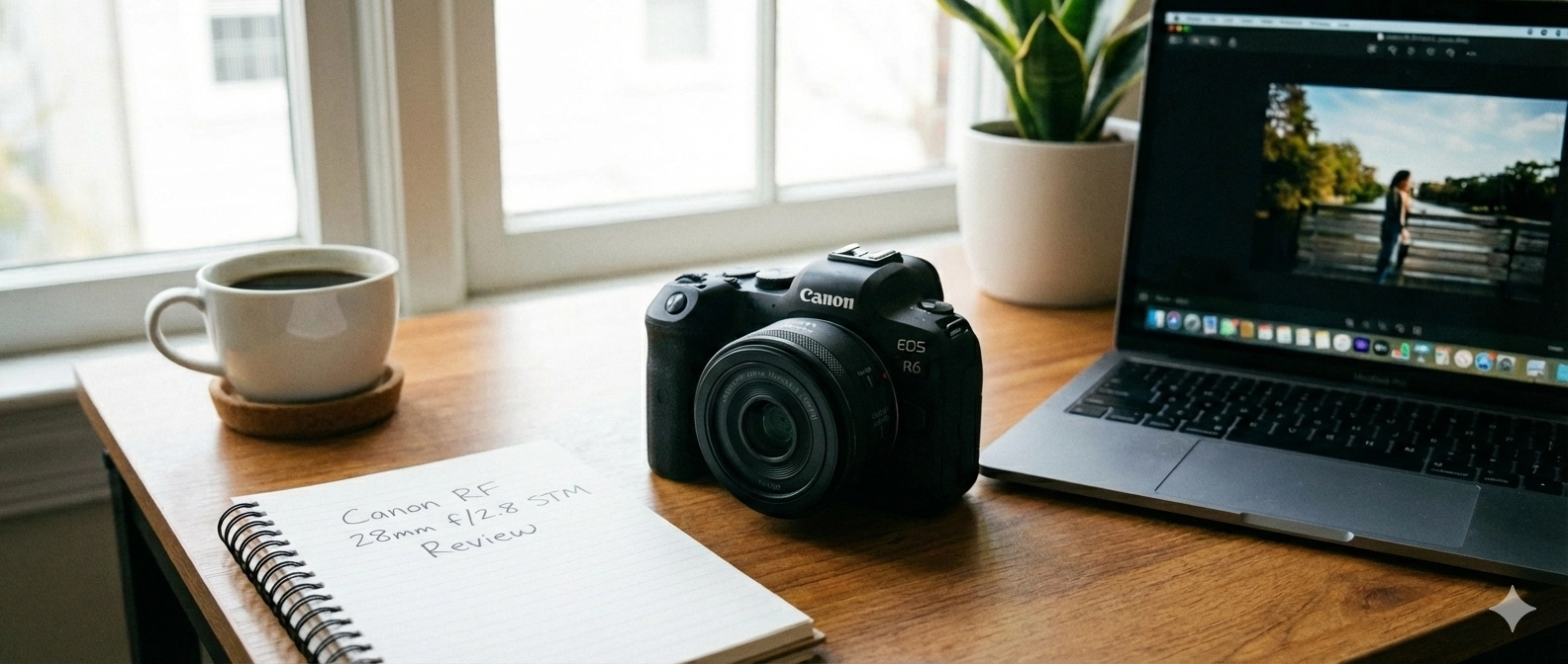 canon rf 28mm f:2.8 stm review banner image