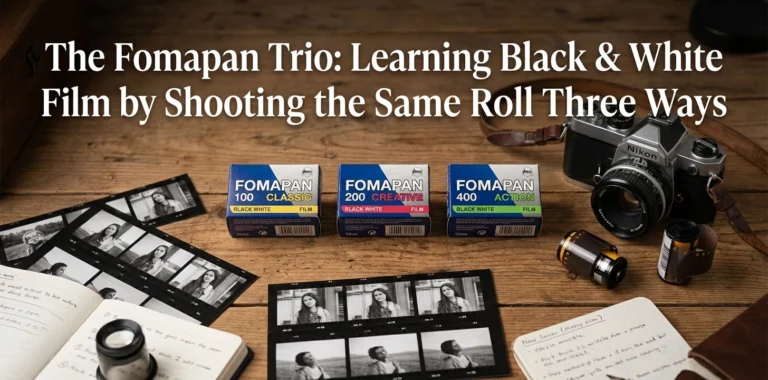 Read more about the article The Fomapan Trio: Learning Black & White Film by Shooting the Same Roll Three Ways