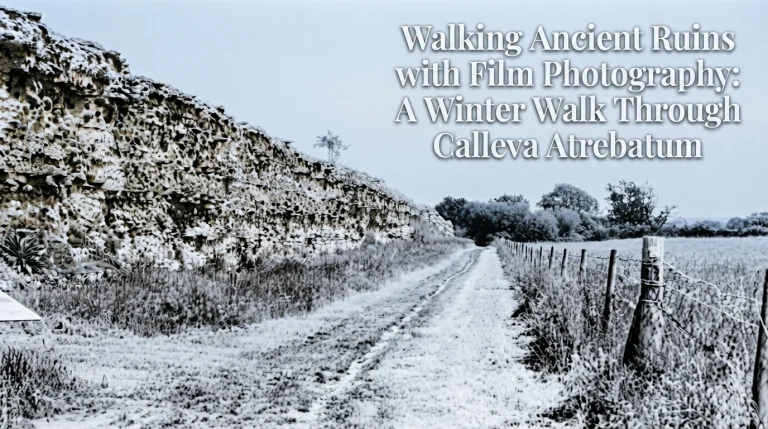 Read more about the article Walking Ancient Ruins with Film Photography: A Winter Walk Through Calleva Atrebatum