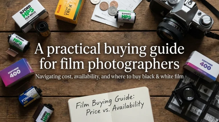 Read more about the article Where to Buy Affordable Black & White Film in the UK