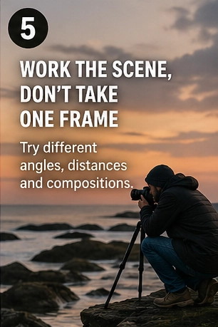 Work the scene