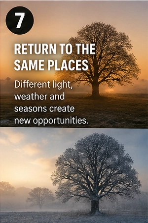 Return to the same places