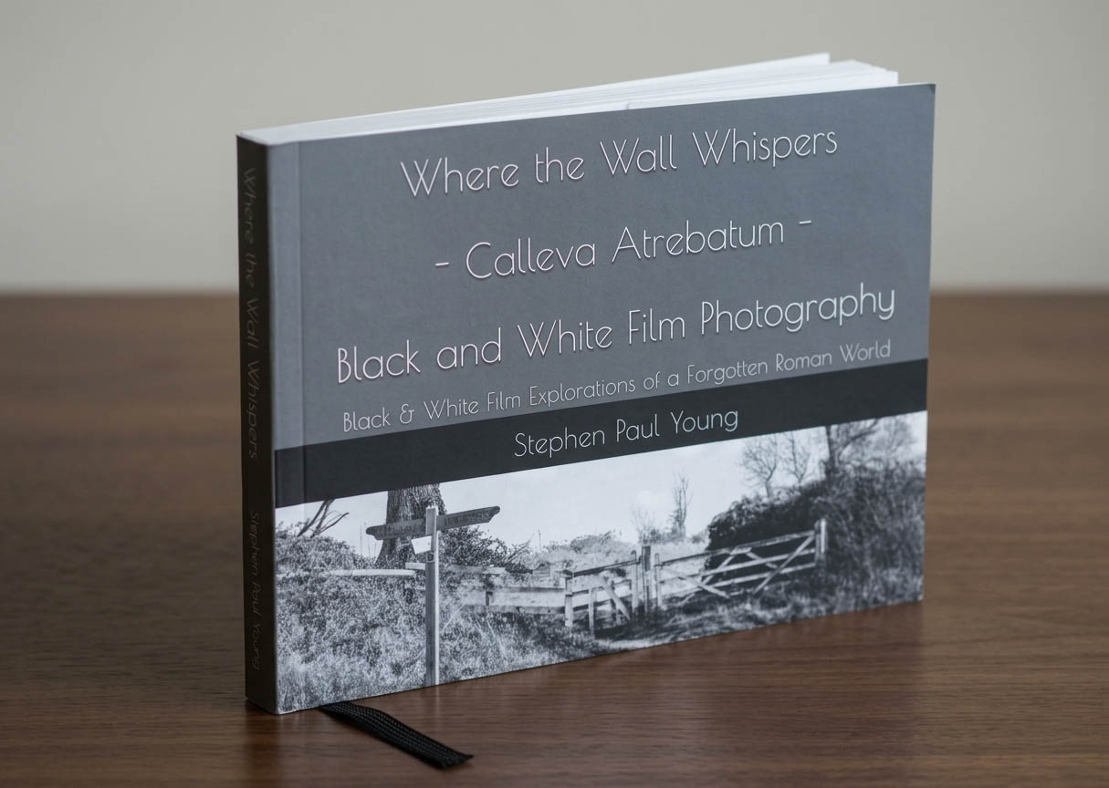 where the wall whispers black & white film photography