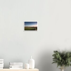 Winter Dawn Over Calleva Walls – Fine Art Poster