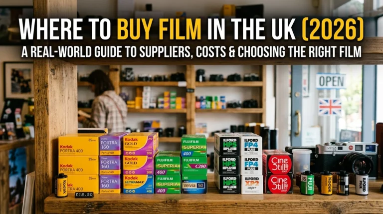 Read more about the article Where to Buy Film in the UK (2026): A Real-World Guide to Suppliers, Costs & Choosing the Right Film