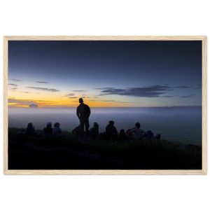 Waiting for Dawn at Avebury Henge, Summer Solstice – framed fine art landscape photograph