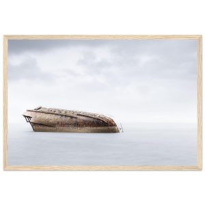 Ghosts of the Sea: Shipwrecked Secrets – framed shipwreck fine art photograph by Stephen Paul Young